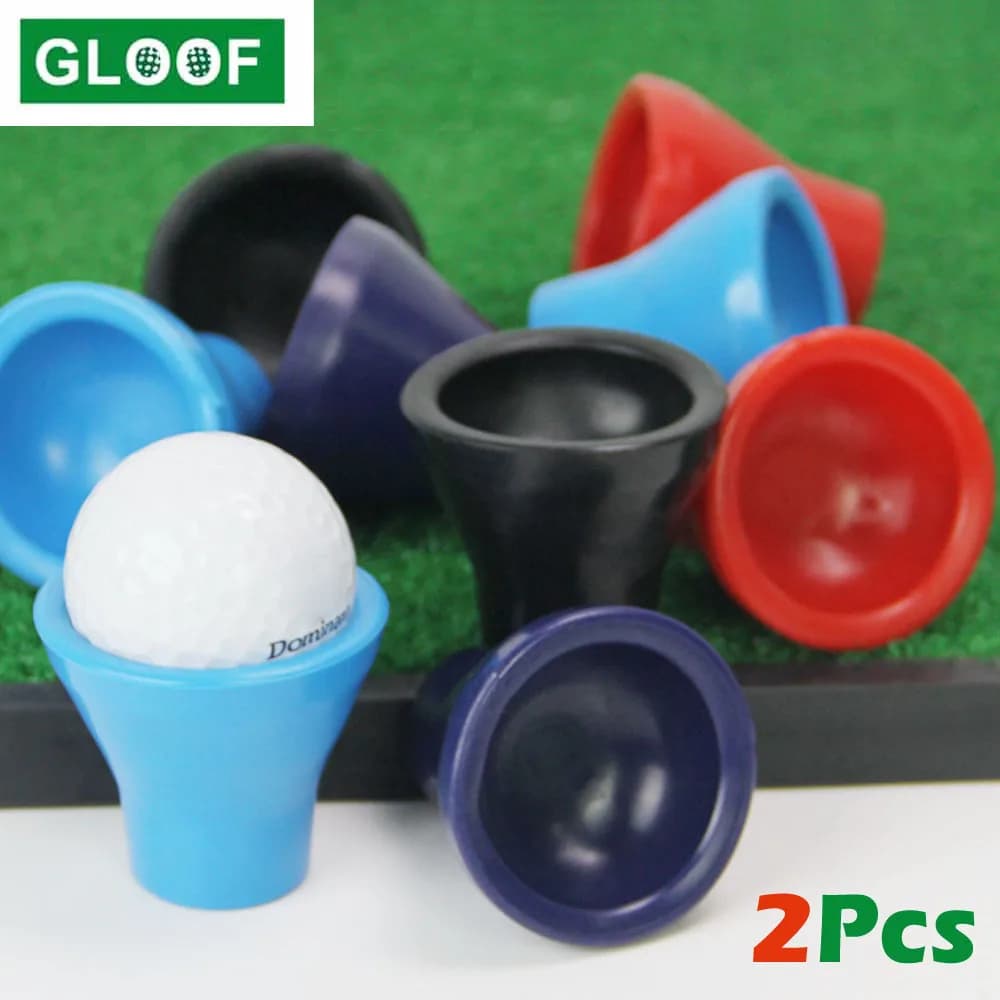 2 pezzi strumento di raccolta della ventosa per palline da golf-gomma Grabber Pick-up Ventosa-Pickup per palline da golf Retriever Accessorio da golf