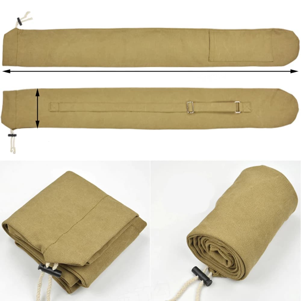 Fishing Umbrella of Tela Canna Fishing Bag Fishing Gear Bag Fishing Tools Addensor Wear-resistant Foldable Rain Bag X91G