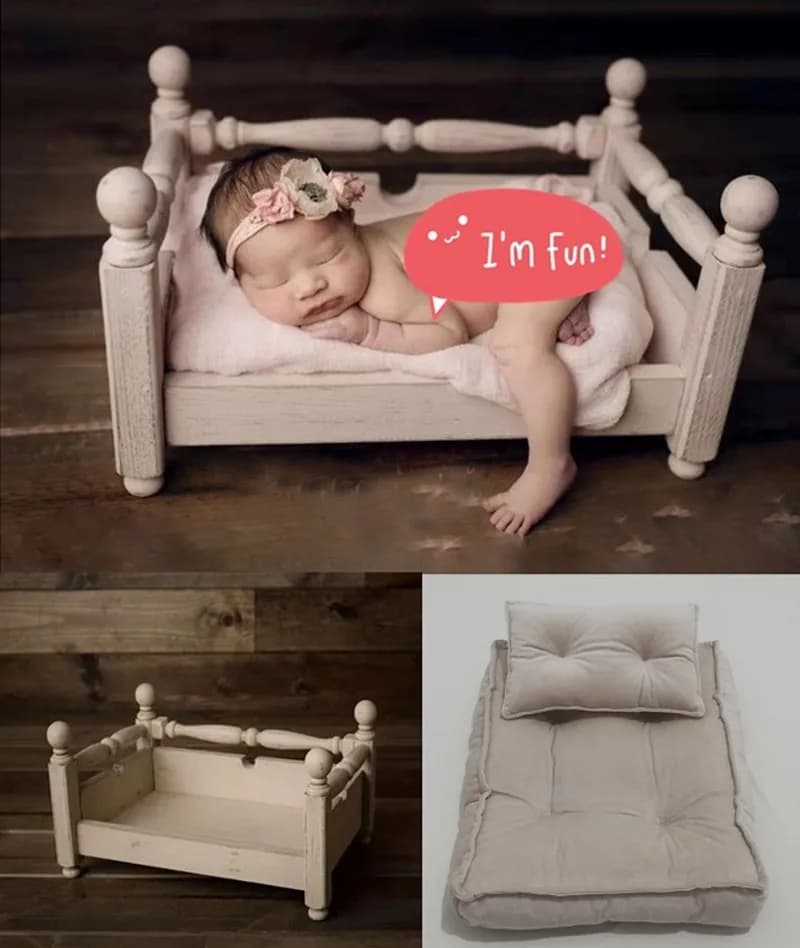 Baby Newborn Photography puntelli letto cestino contenitore materasso posa cuscino fotografia mobili Studio Fotografie accessori
