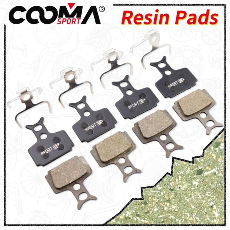 Pastiglie freno per bicicletta per Formula Cura, R1R, R1, RO, RX, T1, Mega pinza, 4 paia, Sport EX Class, resina