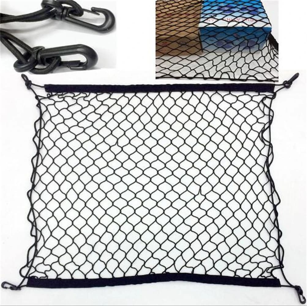 70x70 cm Universale Per Auto In Nylon Maglia Elastica Tronco Cargo Net Storage Organizer Tasca Per Auto Misura Per Honda Toyota Nissan Mitsubishi
