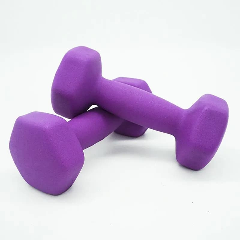 2kg/4kg weights exercise Fitness dumbbell manbell anti-slip handlebars for gym home Bodybuilding Sport weight lifting equipment