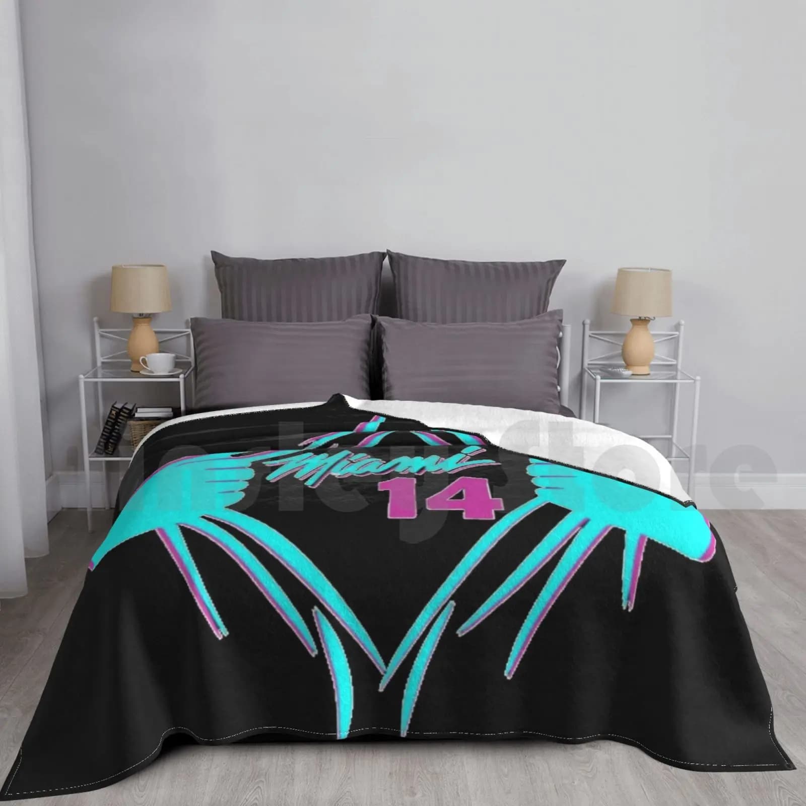 Miami 14 Coperta Moda Personalizzato Basket Herro Jimmy Butler Tyler Sport Florida Miami Vice Bam Adebayo