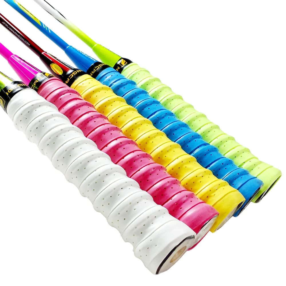 FANGCAN 3PCS Anti-slip Tennis Overgrip Badminton Squash Grip Tape PU Over Grip for Padel Beach Tennis Rack Fishing rod