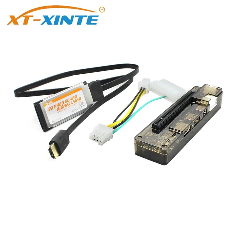 XT-XINTE PCIE EXP GDC Scheda Video Del Computer Portatile Esterno Dock Scheda grafica di Aggancio per la Bestia Mini PCI-E/per NGFF M.2 / Expresscard