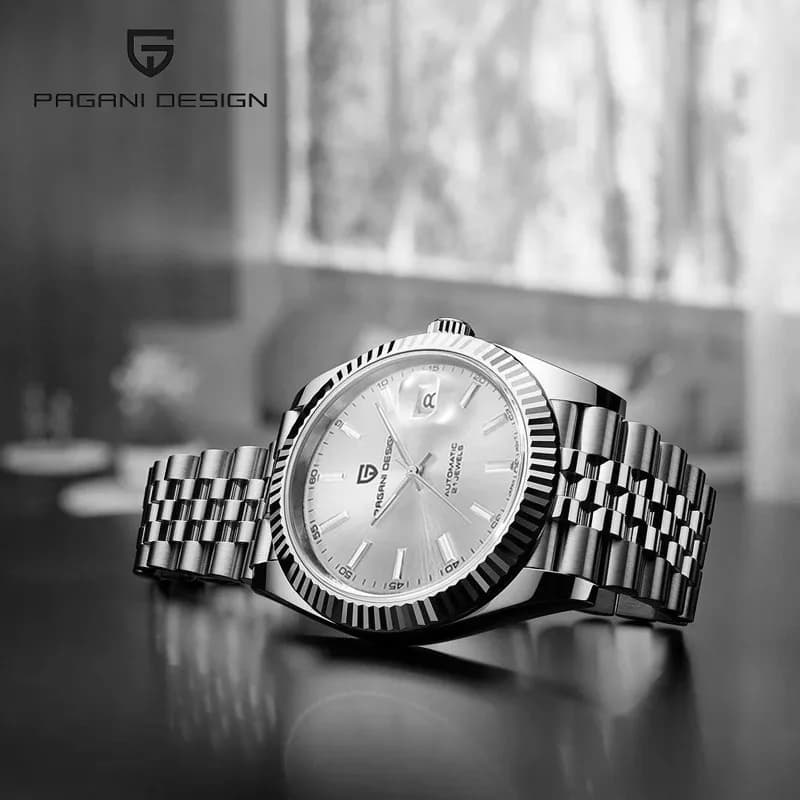 PAGANI DESIGN Orologi da uomo Orologio da polso automatico Orologi da polso da uomo in acciaio inossidabile Top Luxury Brand Impermeabile Relogio Masculino