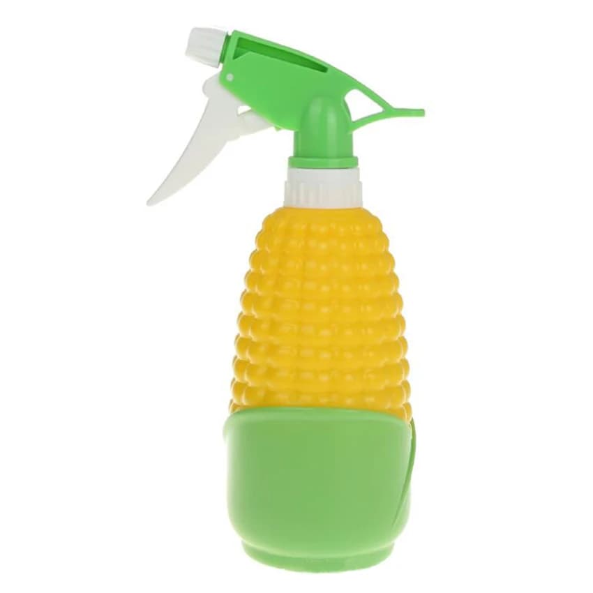 Fiori per piante da giardino lattine per acqua flacone Spray contenitore per annaffiatoio, irrigatore per irrigazione a forma di mais bollitore strumento per la pulizia della cucina