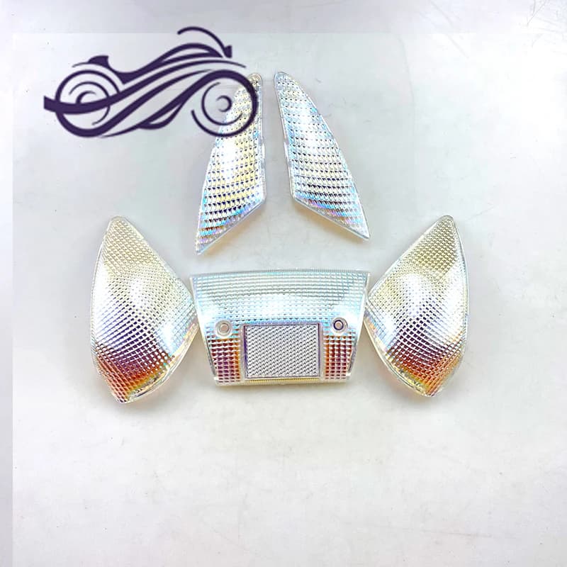 Per Yamaha Jogging 50 ZR 3YK coperchio della lampada di svolta anteriore luce del freno posteriore fanale posteriore copertura della luce del freno vetro trasparente moto