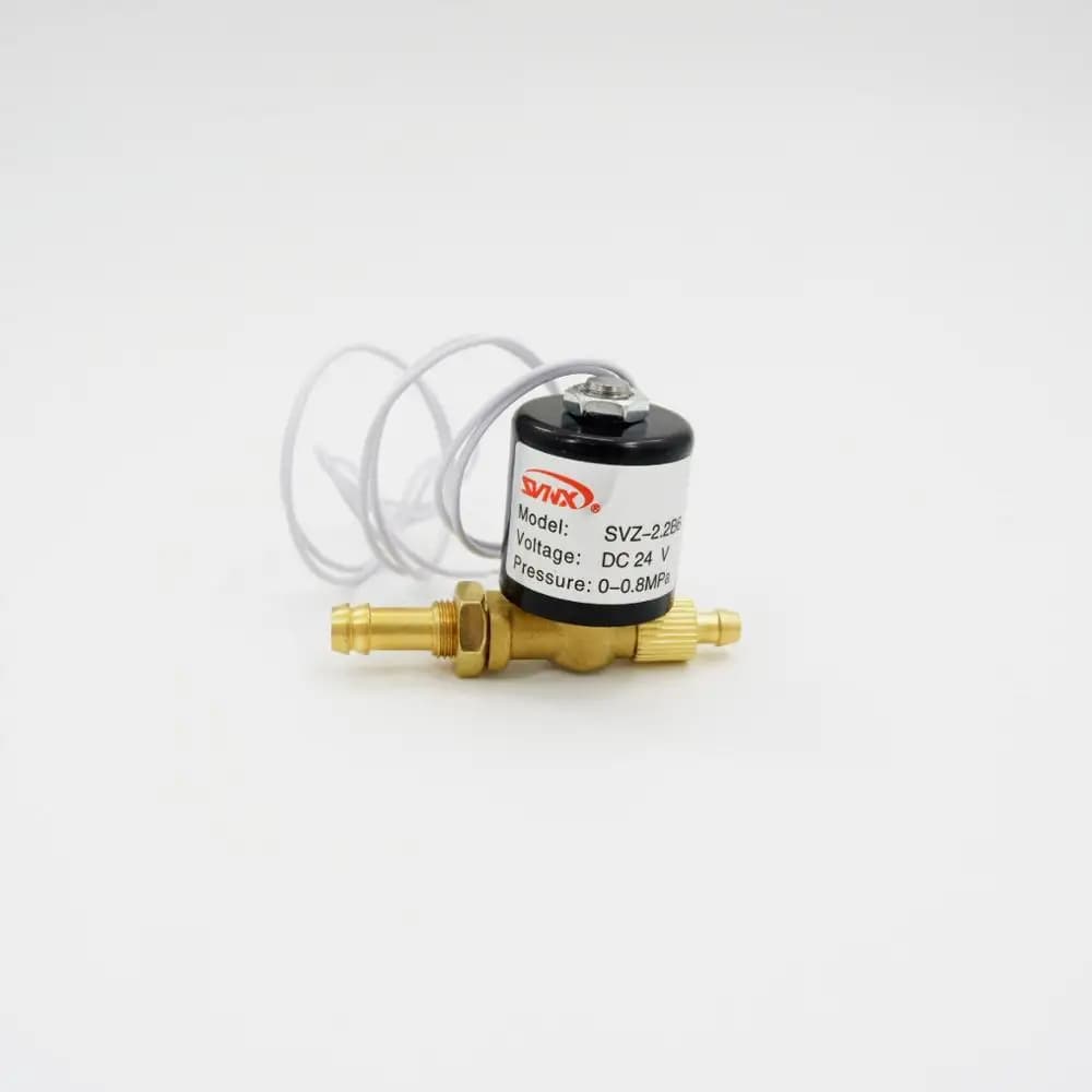 Elettrovalvola per saldatrice ad arco di argon SVZ-2.2 AC DC 24V 36V 220V Elettrovalvola a 2 posizioni a 2 vie