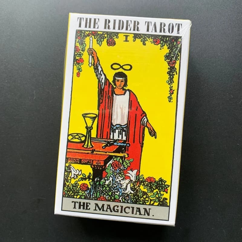 Complementi Arredo Casa Cards rider waite tarocchi con guida libro inglese divinazione oracle deck