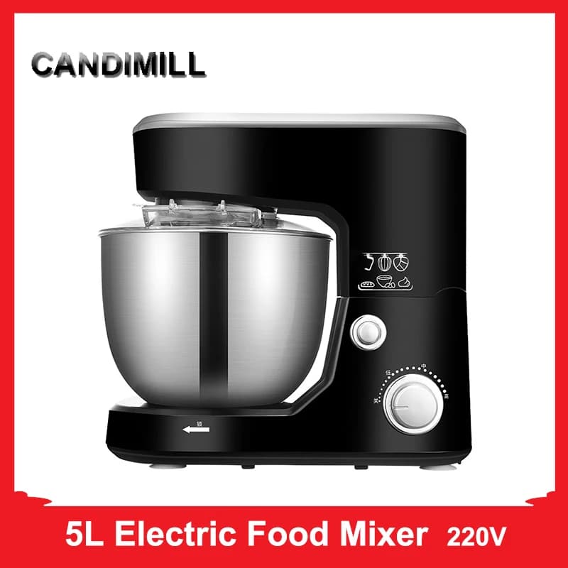 CANDIMILL Cooking Robot Stainless Steel Bowl Cooking Blender Fruit Cream for Eggs Cooking Robot Machine for Pie Paste