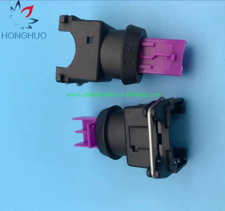 10 pz/lotto EV1 Auto Iniettore di Carburante Connettore Spina 443 906 232 443906232