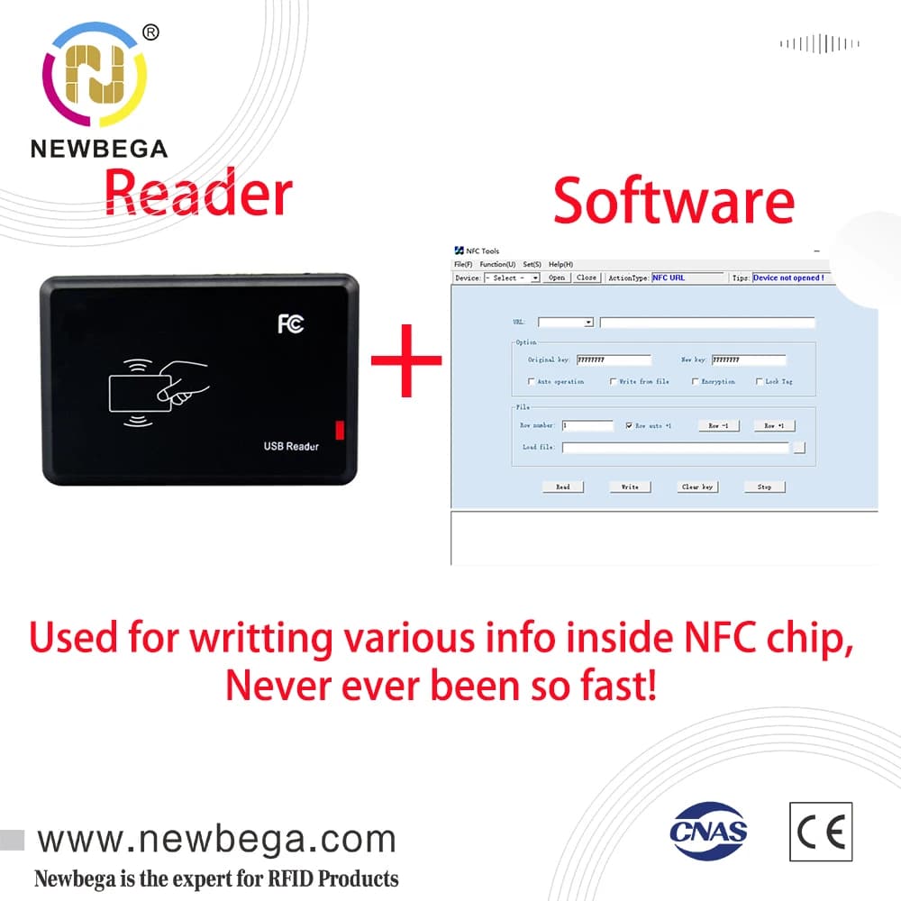 NFC 213 Reader RFID Writter,Long Read Range/Distance,Contactless,with USB,For NFC Smart Card or Tag 1PCS