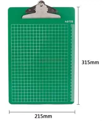 Clip per scheda A4 Cartella A5 Scheda per blocco note Farfalla Clip Ordina tovaglietta per fatture Cartella in plastica per ufficio