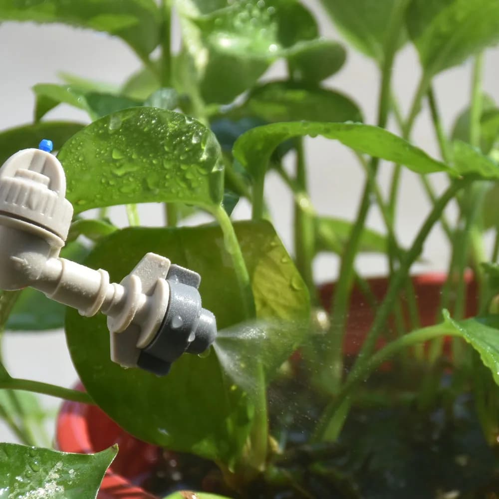 1/4 inch drop sprayer, water sprayer for greenhouse and garden irrigation, 4 mm pipe connector
