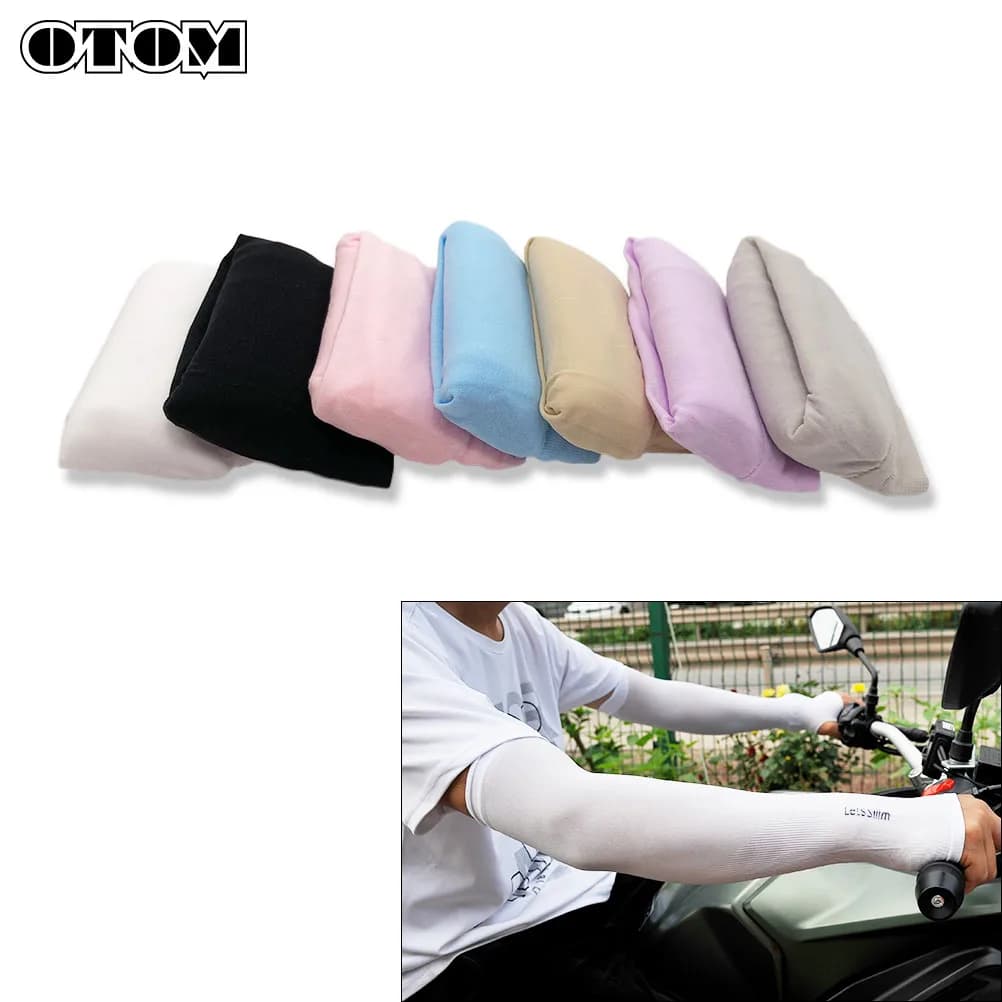 OTOM 1 pair arm sleeves for motorcycle sun protection summer UV protection ice cold cycling race fishing climbing guide