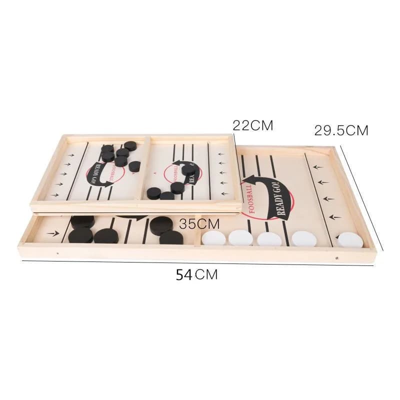 Gioco da tavolo Hockey da tavolo Paced Sling Puck Gioco da tavolo veloce Sling Puck Vincitore Gioco per feste Gioco per famiglie per bambini adulti Gioco da tavolo da battaglia desktop
