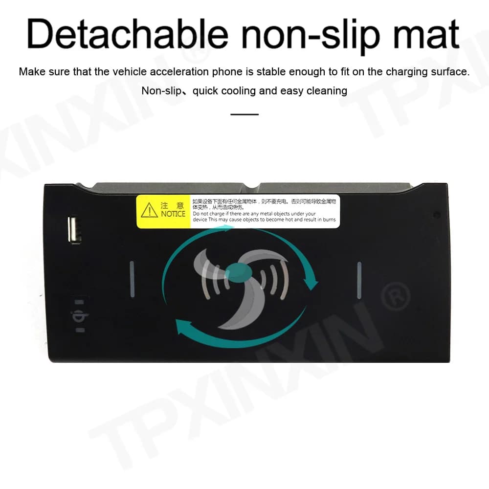 QI Car Wireless Charger For Baojun 530 2018 Intelligent infrared Fast Wireless Charging Car Phone Holder For Iphone Samsung