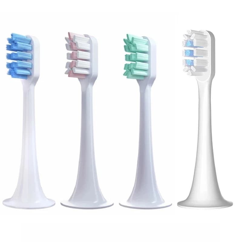 Brush heads Xiaomi MIJIA T300/T500/T700 Sonic electric brushes Round bristles with dust cap Remove stains