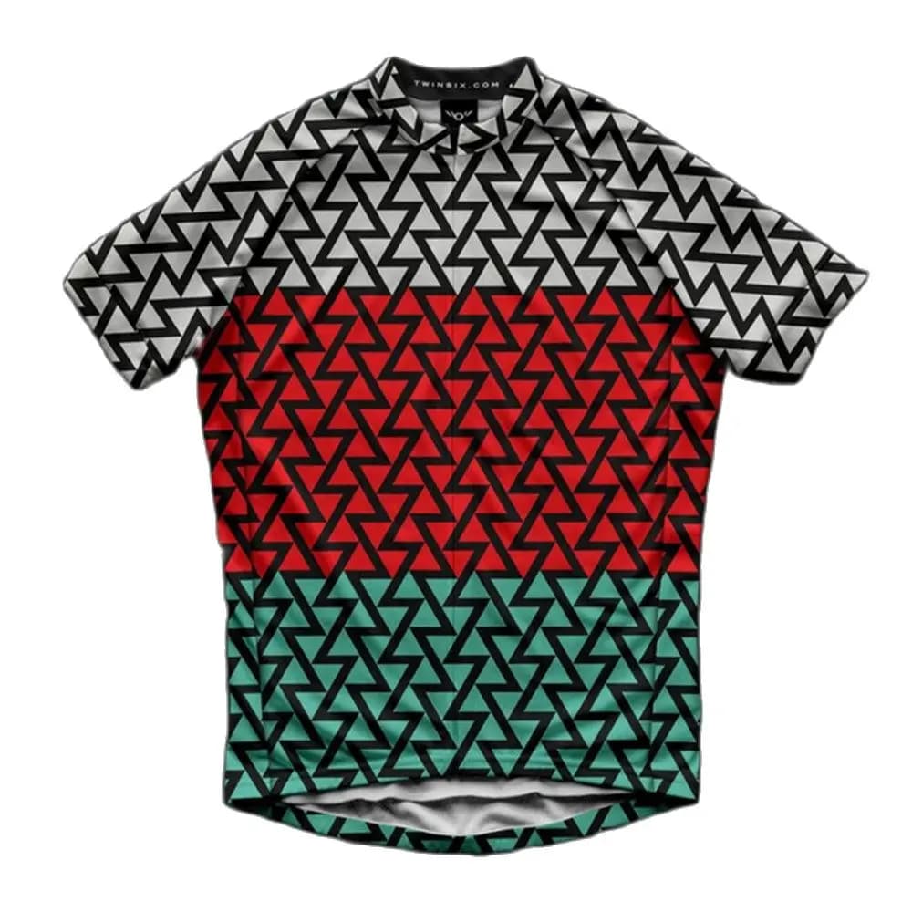 2020 Twin Six 6 Men's Summer Short Sleeve Cycling Bike MTB Outdoor Sports Shirt Ropa Cycling Breathable Clothing