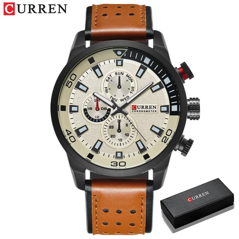 2017 CURREN Fashion Men's Watch Luxury Quartz Men's Brand - Wrist Watch Waterproof Men's wristwatch Relogio Masculino reloj hombre watches