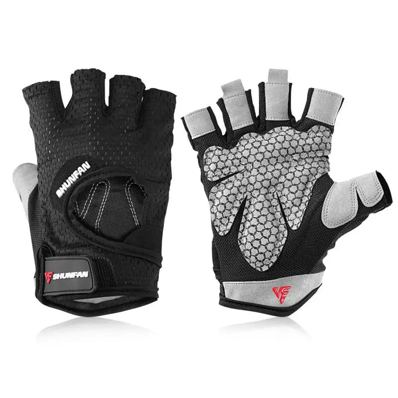 Professional Fitness Gloves cycling accessories half finger man power lifting weight protection hands cycling accessories