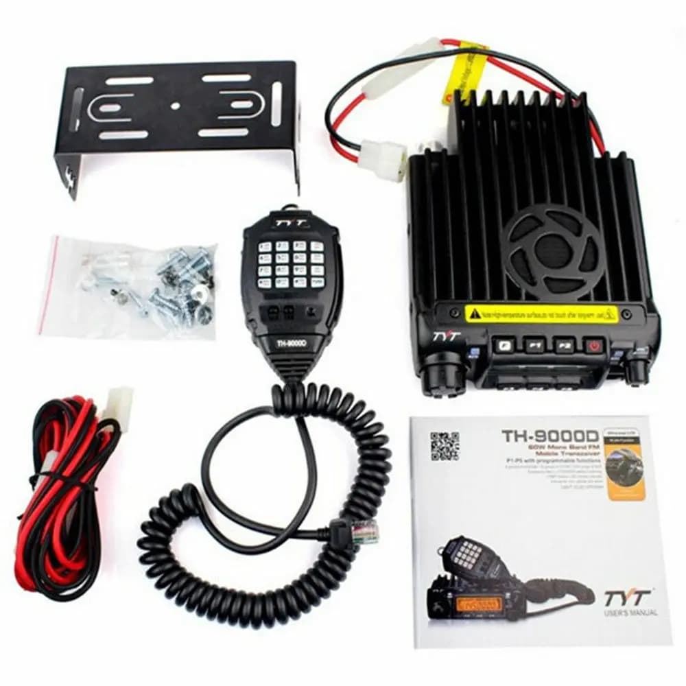 Autoradio mobile originale TYT TH-9000D Walkie Talkie Ham Radio VHF136-174MHz o UHF400-490MHz Walkie Talkie 60W/45W