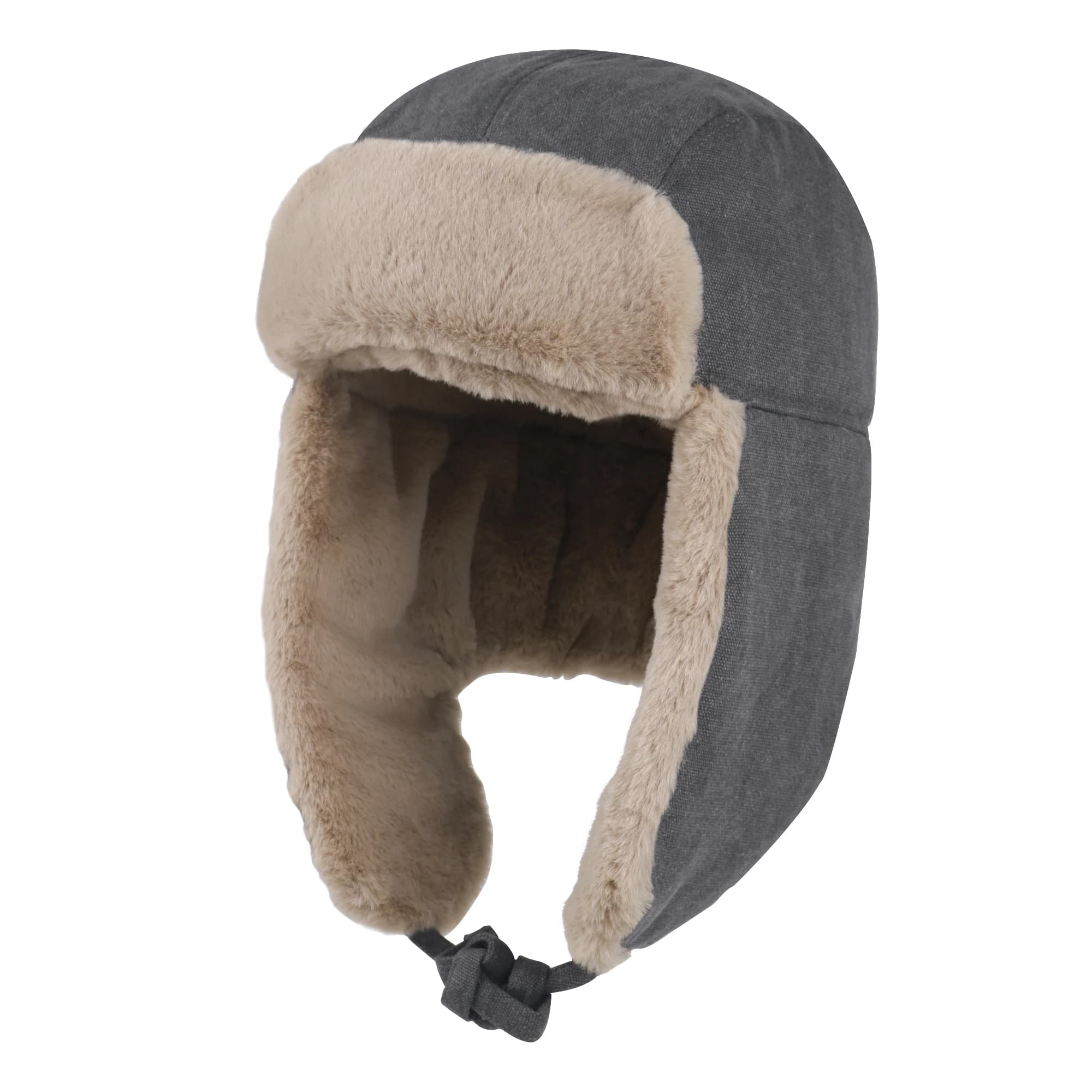 Connectyle New ChunkyTrapper Men's Women Winter Russian Hat Thick Plush Lined Warm Earflap Windproof Snow Ski Ushanka Hat