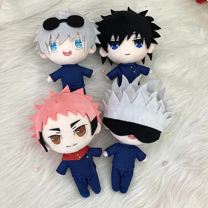 Anime Peluche Jujutsu Kaisen - Uoozii - Gojo Satoru Peluche 20 cm Kawaii Doll Carino Farcito Anime Figura Giocattolo Jujutsu Peluche