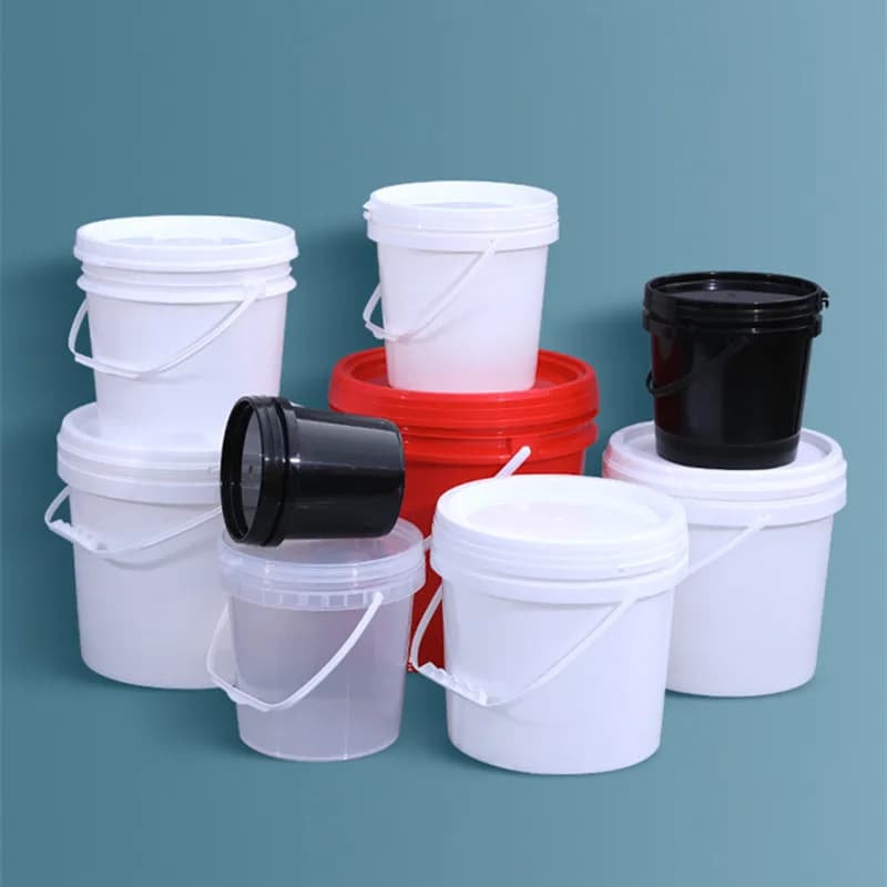 10L Food grade thickening Plastic Bucket for Oil Painting with Cover and Handle For Home Use of Storage Container