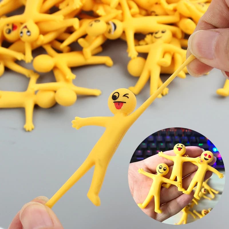8/20pcs Divertente Piccolo Uomo Squishy Agitarsi Giocattoli Antistress Per Adulti Bambini Aumento Alleviare Lo Stress Spremere Giocattoli Per Bambini Carisma Regalo giocattoli