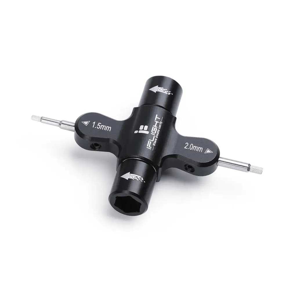 IFlight Prop Tool (pack with bearing) Quad M5 Wrench 1.5mm/2mm Screwdriver with integrated unidirectional bearing tool for RC Drone FPV