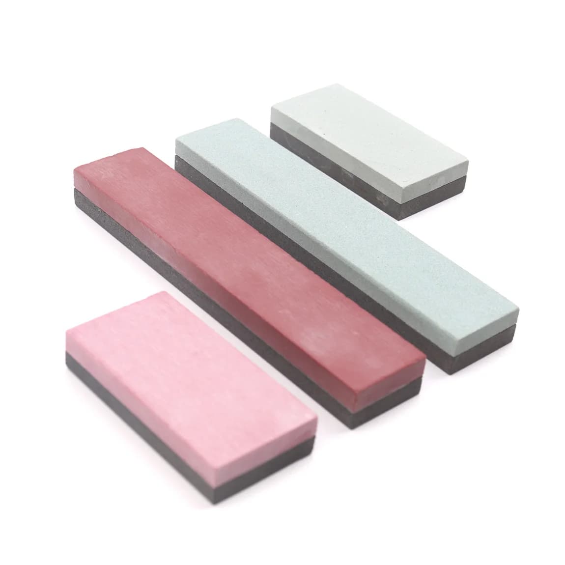 1 pz affilacoltelli pietra doppio lato pietra per affilare cucina affilatura rettifica pietra oleata 400-800 #/800-3000 #