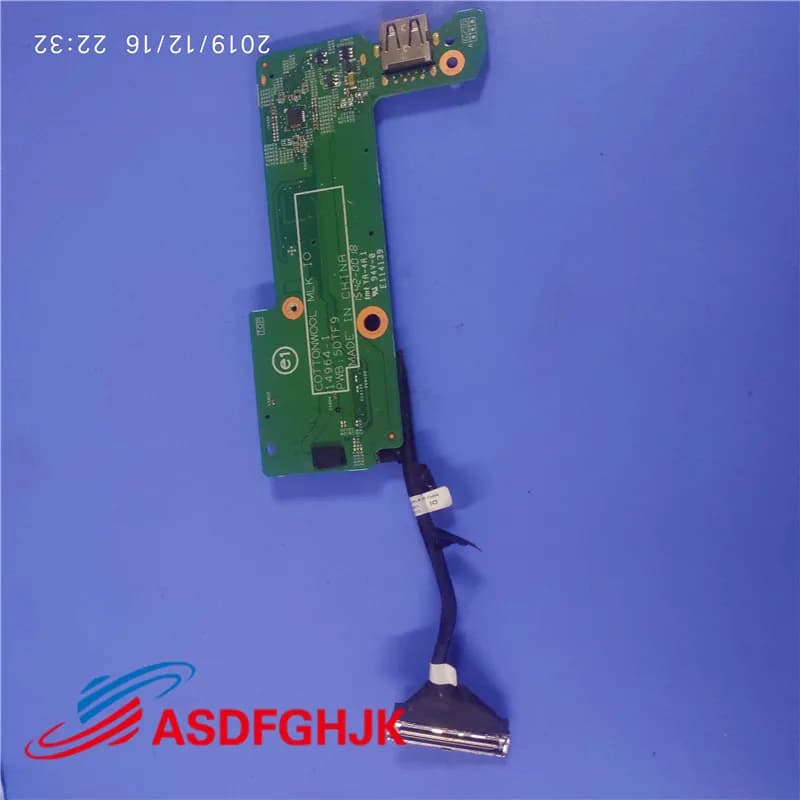 PER Dell Inspiron 13 7000 P57G Lettore di schede USB 0GMTD5 5DTF9 Funziona perfettamente al 100%