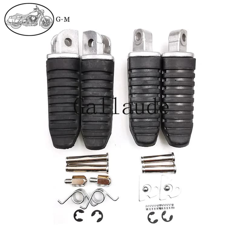 Anteriore Posteriore Pedane Poggiapiedi Per Suzuki GSX650F 08-12 GSX1400 02-08 Hayabusa GSX1300R 99-13