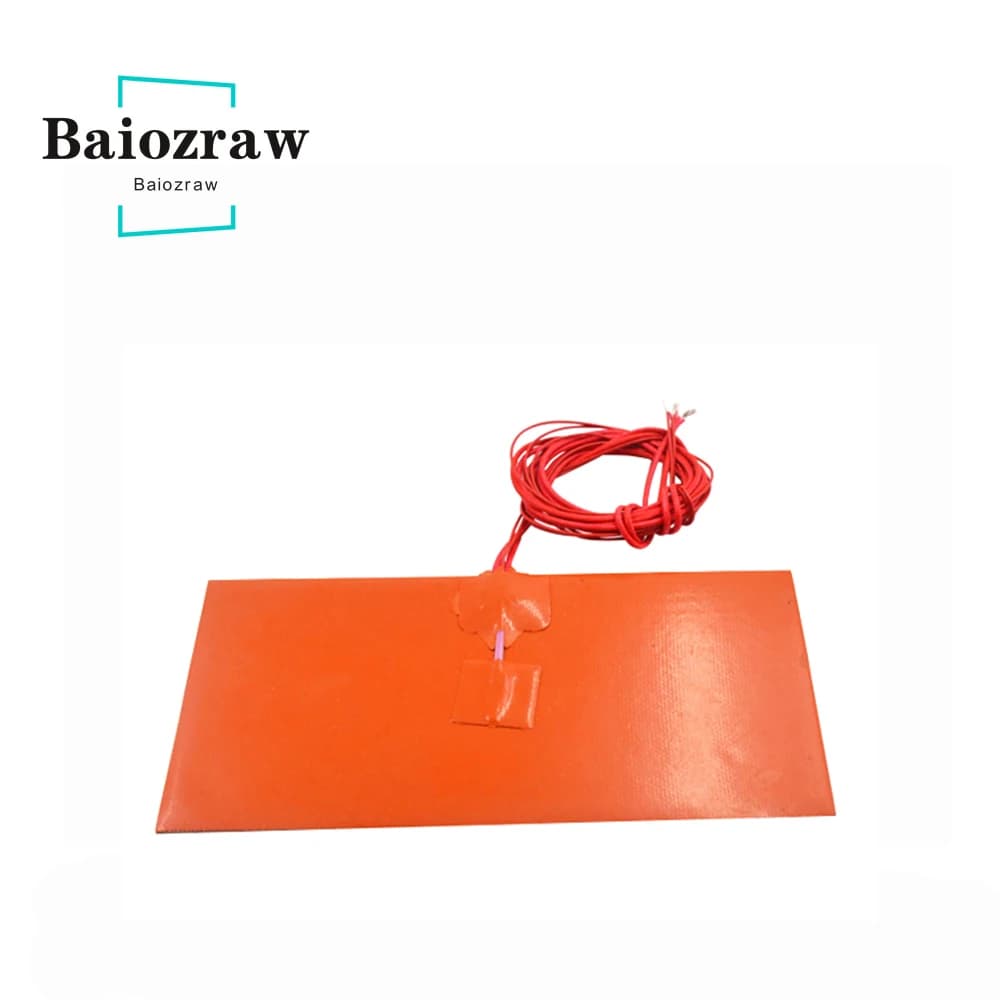 Riscaldatore del cuscinetto riscaldante del Silicone di 300x400mm per gli accessori della stampante 3D del letto di calore della stampante 3D