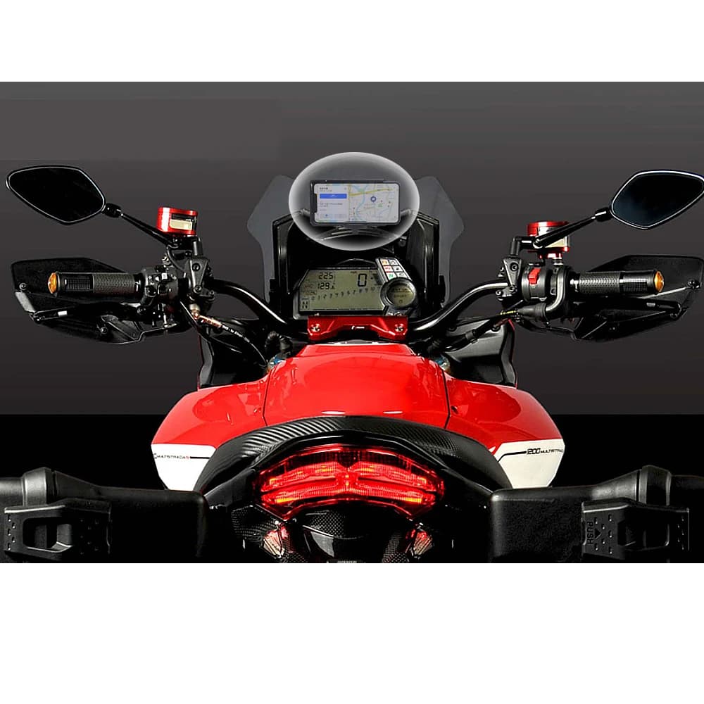 NEW bike for Ducati Multistrada 1200 support for smartphone bracket for GPS navigation plate for phone