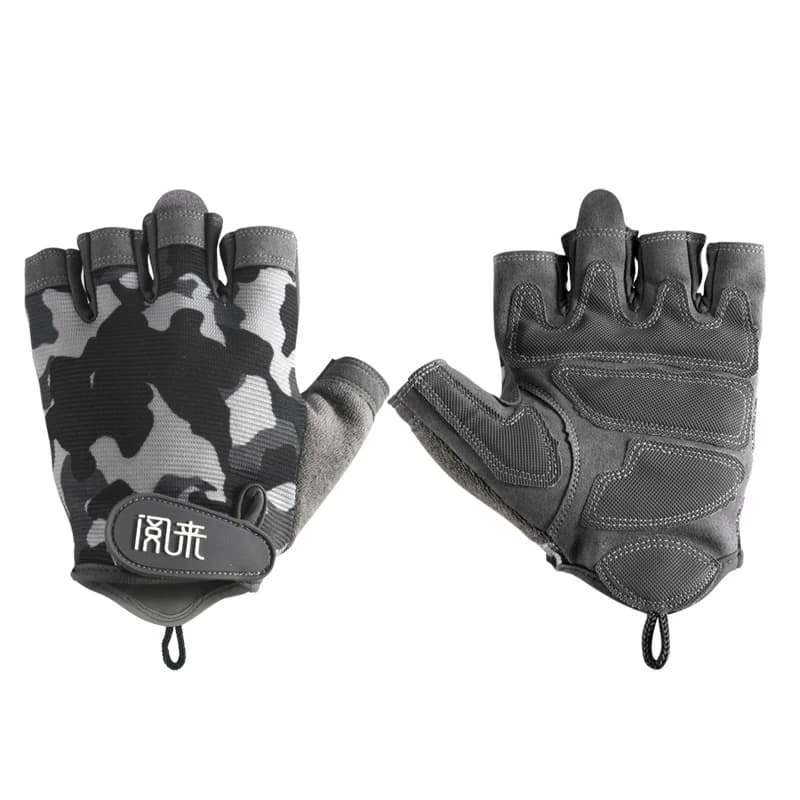 Cycling Gloves Half Fins for Men Women Cycling Gloves MTB Breathable Anti-slip Sports Gym Gloves Summer