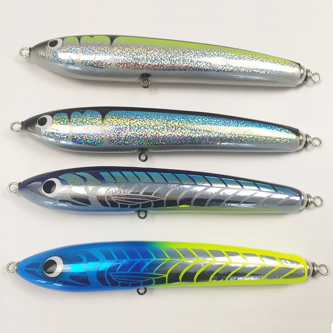 Hayabusa Carpenter Wood Floating Popper Stickbait Fishing bait for Paulownia medium heavy Popping for, Kingfish, BluefinTuna