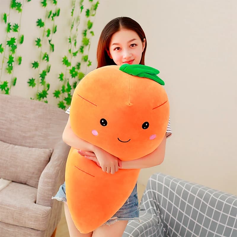 55/75/95 CENTIMETRI Cretive Simulazione Pianta Peluche Farcito Carota Farcito Con Imbottiture di Cotone Super Morbido Cuscino Bel Regalo Per La Ragazza