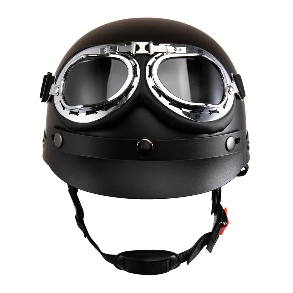 Casco da moto Open Face Retro Capacete De Moto Scooter Caschi da moto Sicurezza Vintage Casco Moto Quattro stagioni