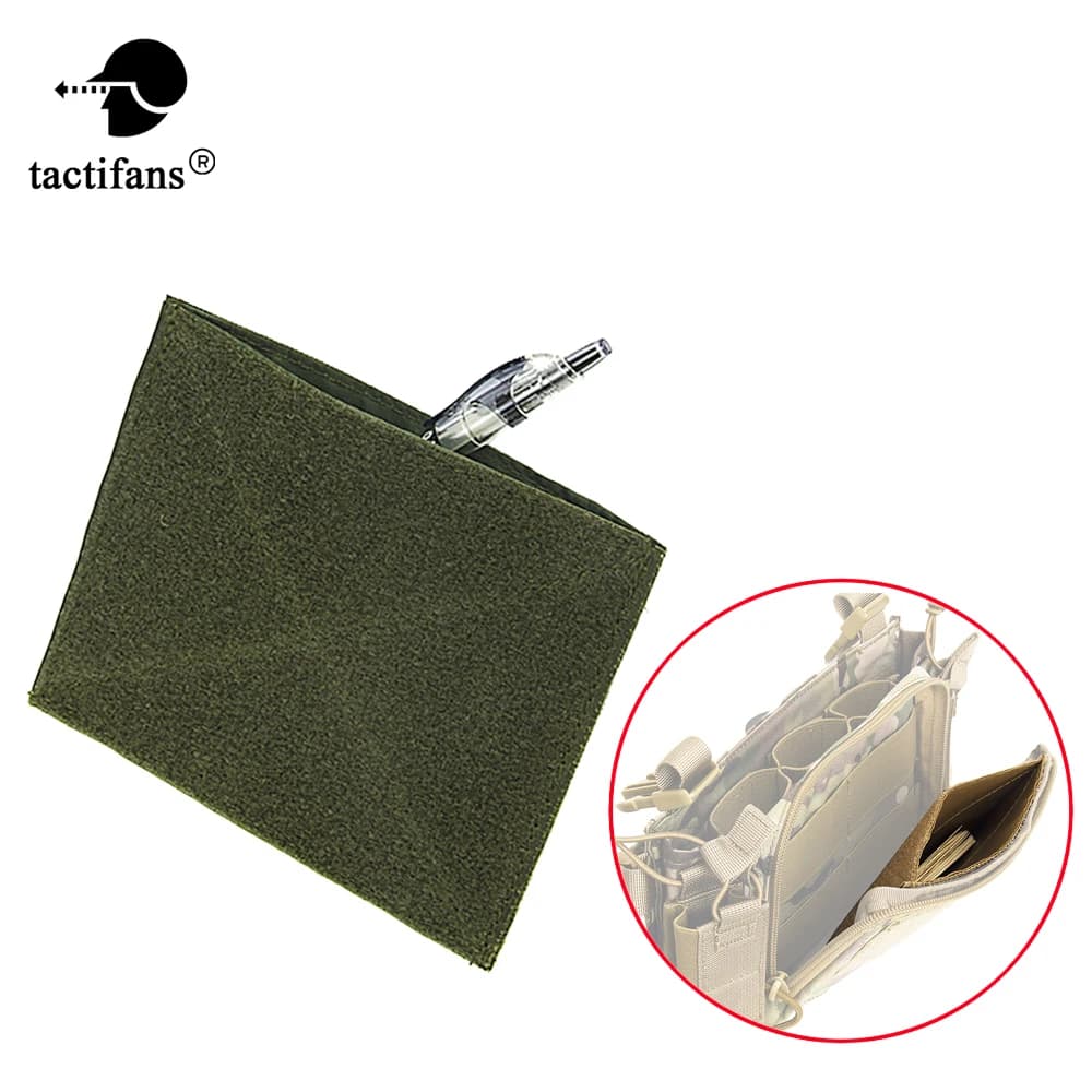 Tasca tattica D3CRM fondina con zeppa organizzatore nascosto petto Rig espansione confezione custodia per amministrazione Airsoft accessori per gilet da caccia