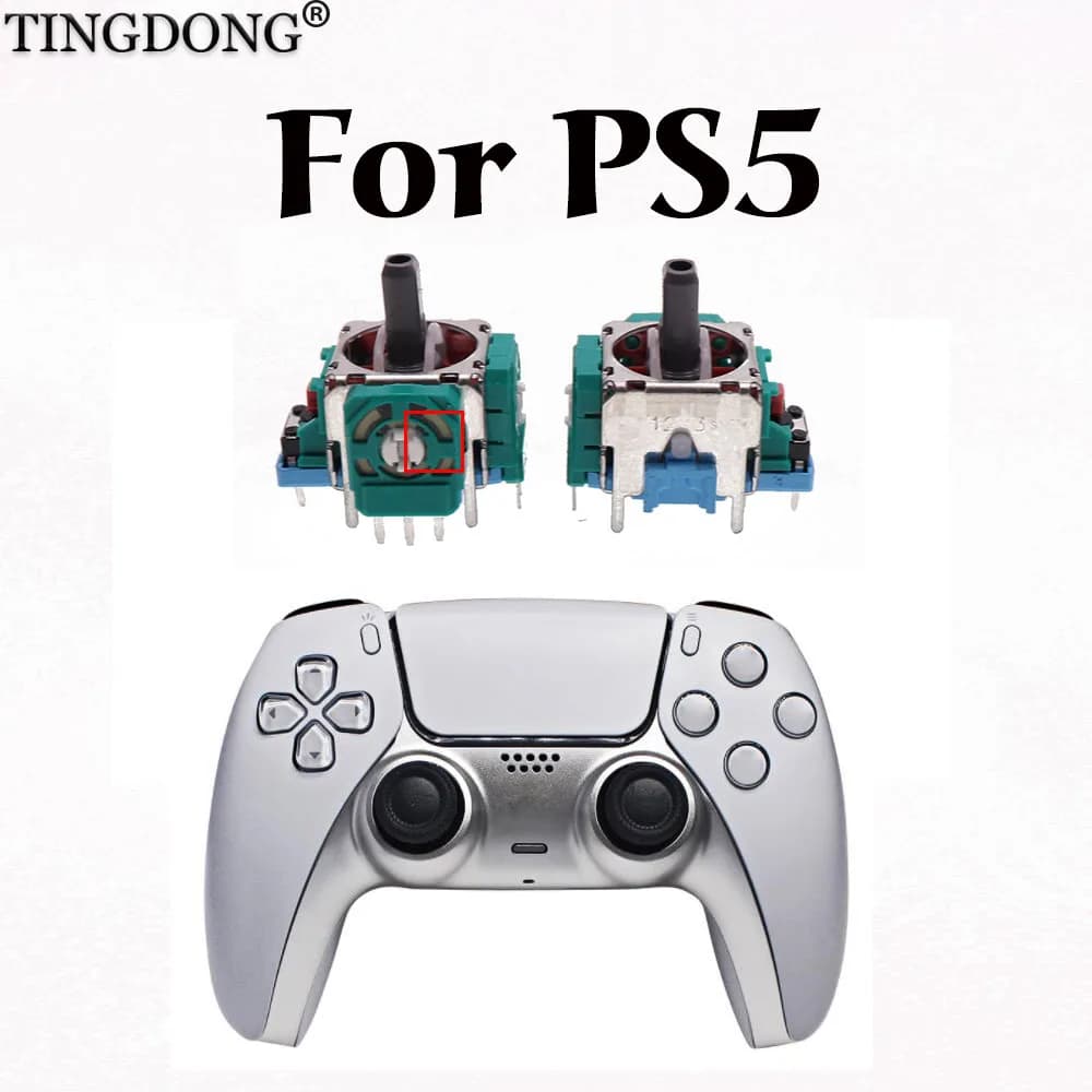 Potenziometro del modulo sensore della parte di riparazione della levetta del Joystick analogico 3D per accessorio Controller Sony Dualsense 5 PS5