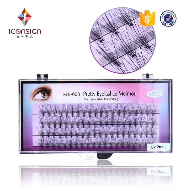 10D Faux Visone 0.07mm super soft Ciglio Falso Eye lashes Extension trucco strumenti Ciglia