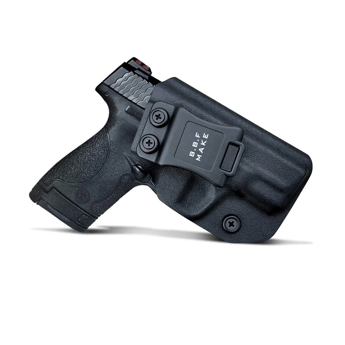 B.B.F creates custom IWB KYDEX mesh suitable: M & P Shield 9MM/.40 s & w gun hose inside hidden gun case