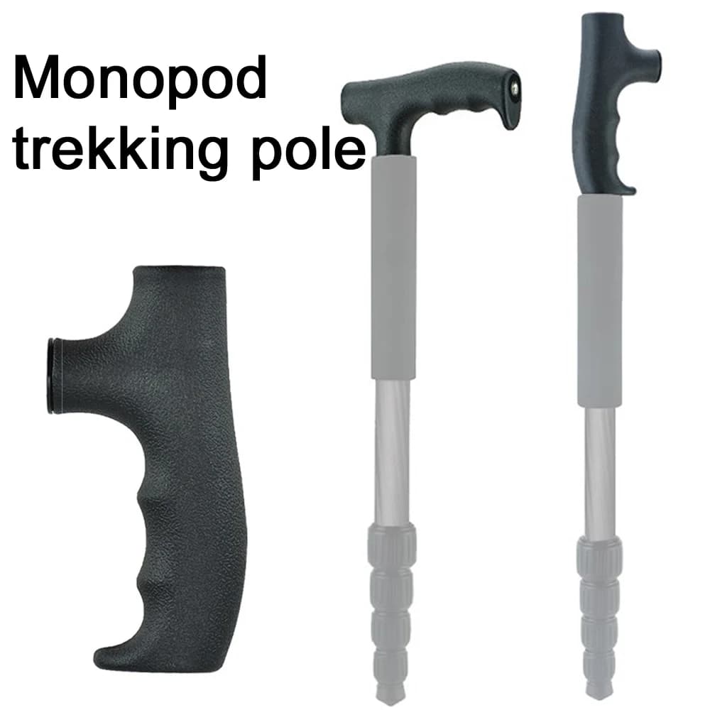 Single-piece camera handle Grip sticks Trekking crutches head knobs plastic accessories for photographic equipment