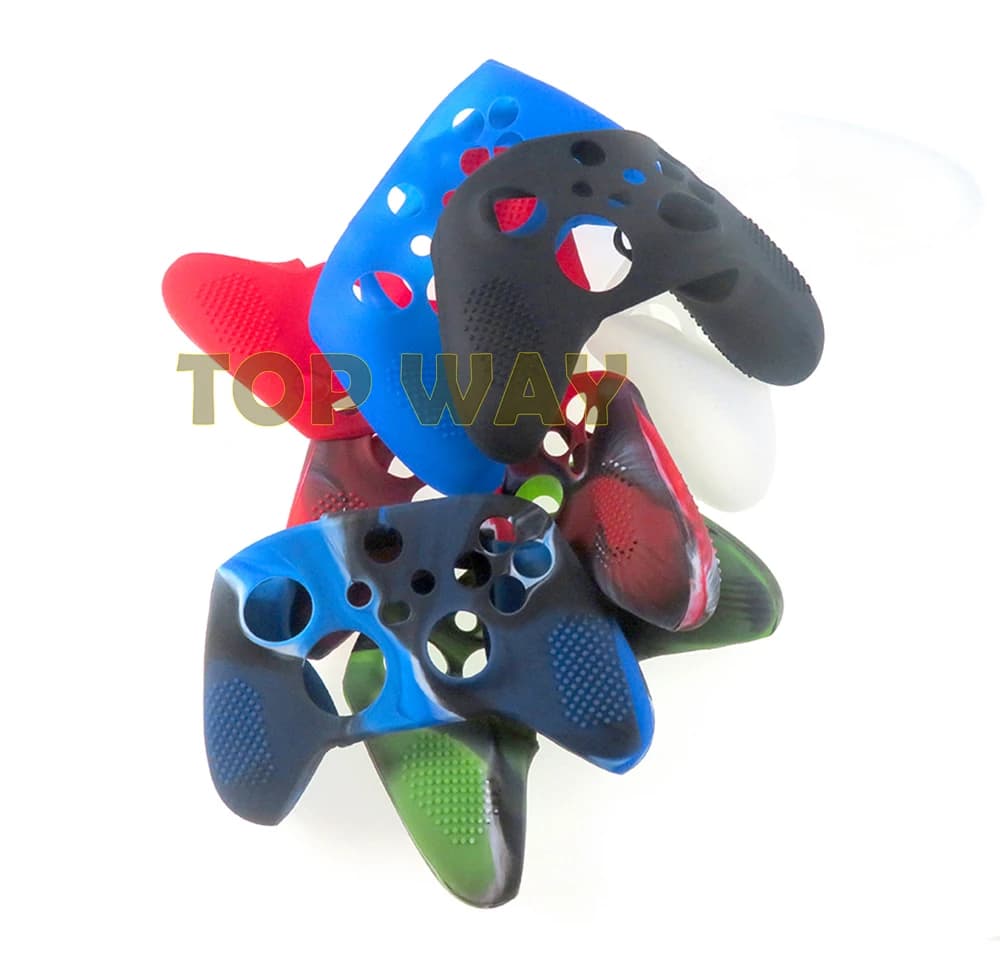 10pcs Anti slip Silicone Rubber Cover Skin Case For Xbox Series X S Slim Controller Stick Grip Protector Gamepad Accessories