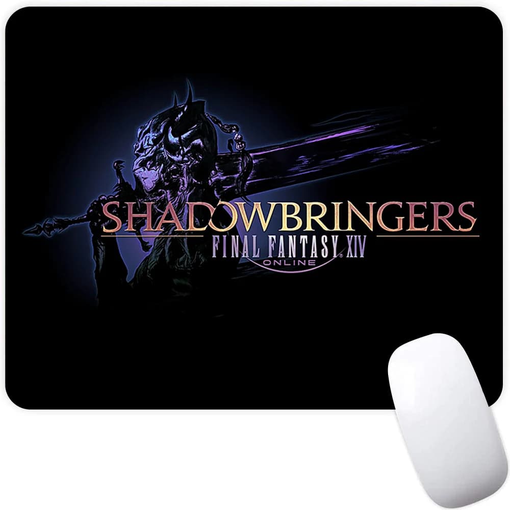 Tappetino per mouse da gioco piccolo Tappetino per mouse per computer Tappetino per mouse per giocatori Laptop Mausepad Final Fantasy XIV Online Tappeto Tappetino per tastiera Tappetino per scrivania