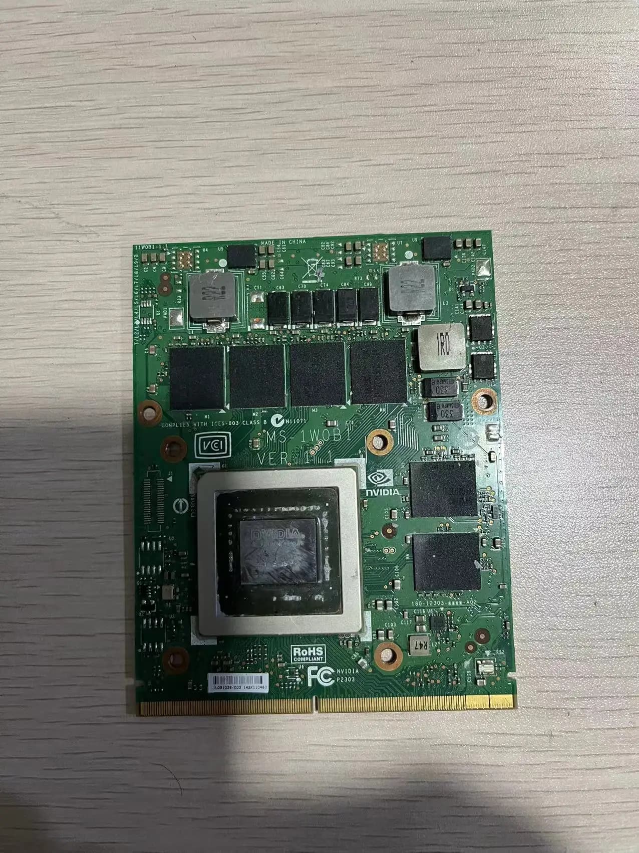 GTX 770M GTX770M MS-1W0J1 Ver 1.0 3G DDR5 192bit Scheda video VGA per MSI 16F3 16F4 1762 1763 GT70 GT60 GE72 Series