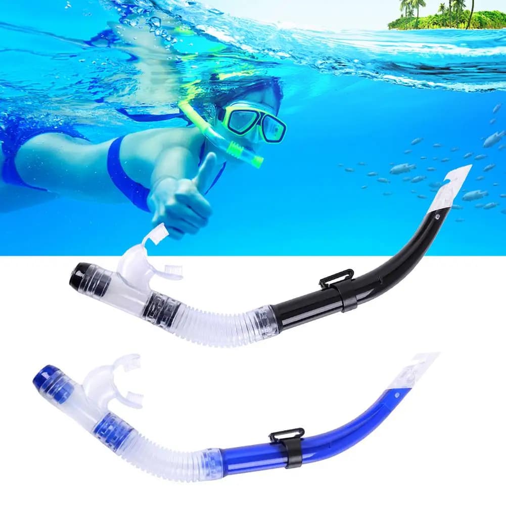 Snorkeling pipe for underwater breathing in Silicone bocchino for underwater swimming bocchino for dive pool for water sports air pipes